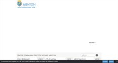 Desktop Screenshot of ccas-menton.fr